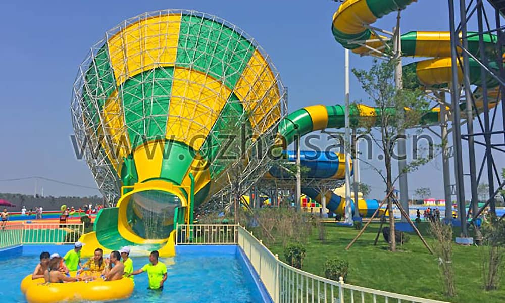 开口直径达18.5米的大喇叭