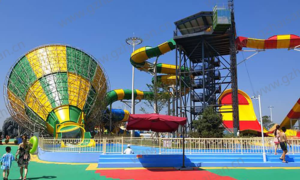 黑龙江哈尔滨美丽岛大喇叭、冲天回旋