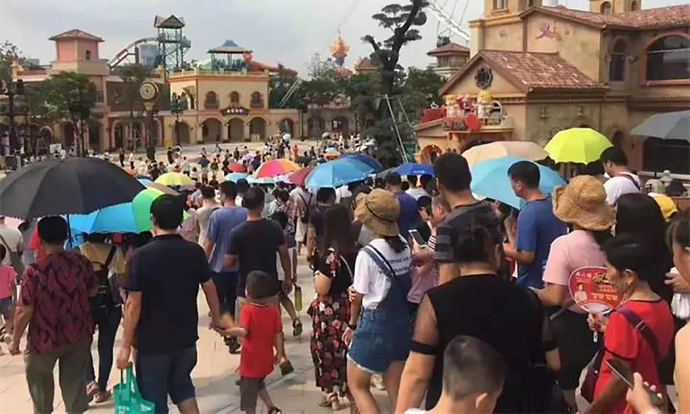 jinnianhui今年会游乐参与打造的欢乐海岸PLUS三天迎客超16万人！