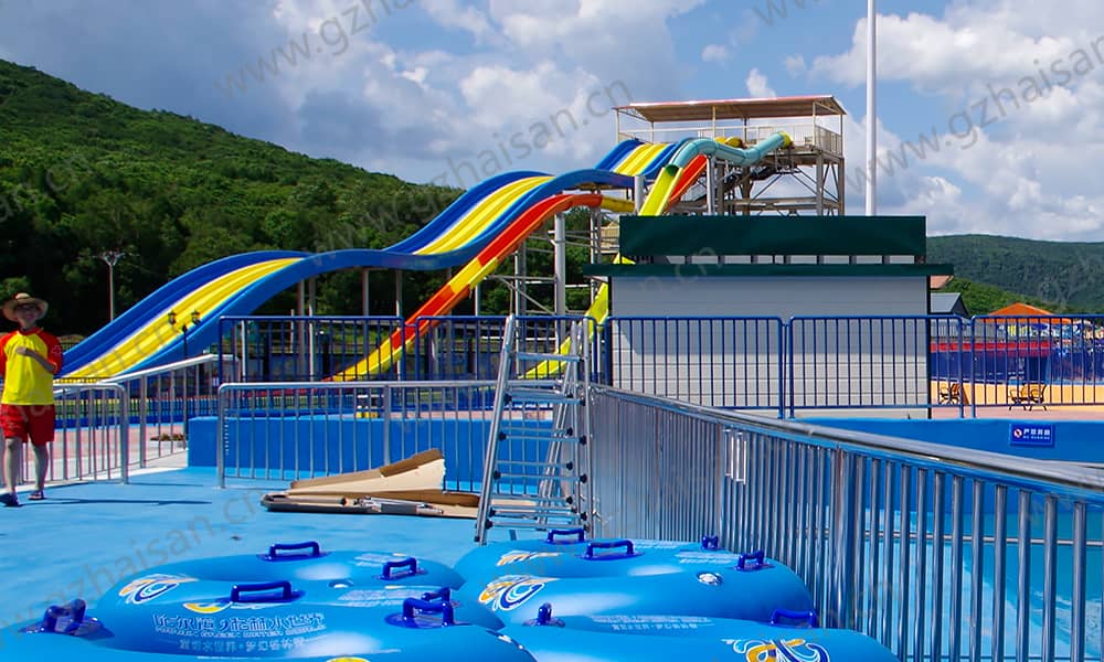 黑龙江哈尔滨格林水世界竞赛滑道、高速