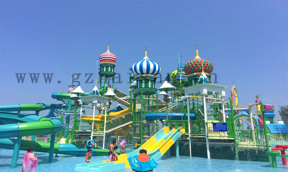 如何进行水上乐园设备的防滑处理？